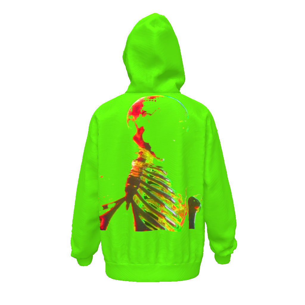 Streetwear All-Over Print Unisex Drop Shoulder Oversized Hoodie