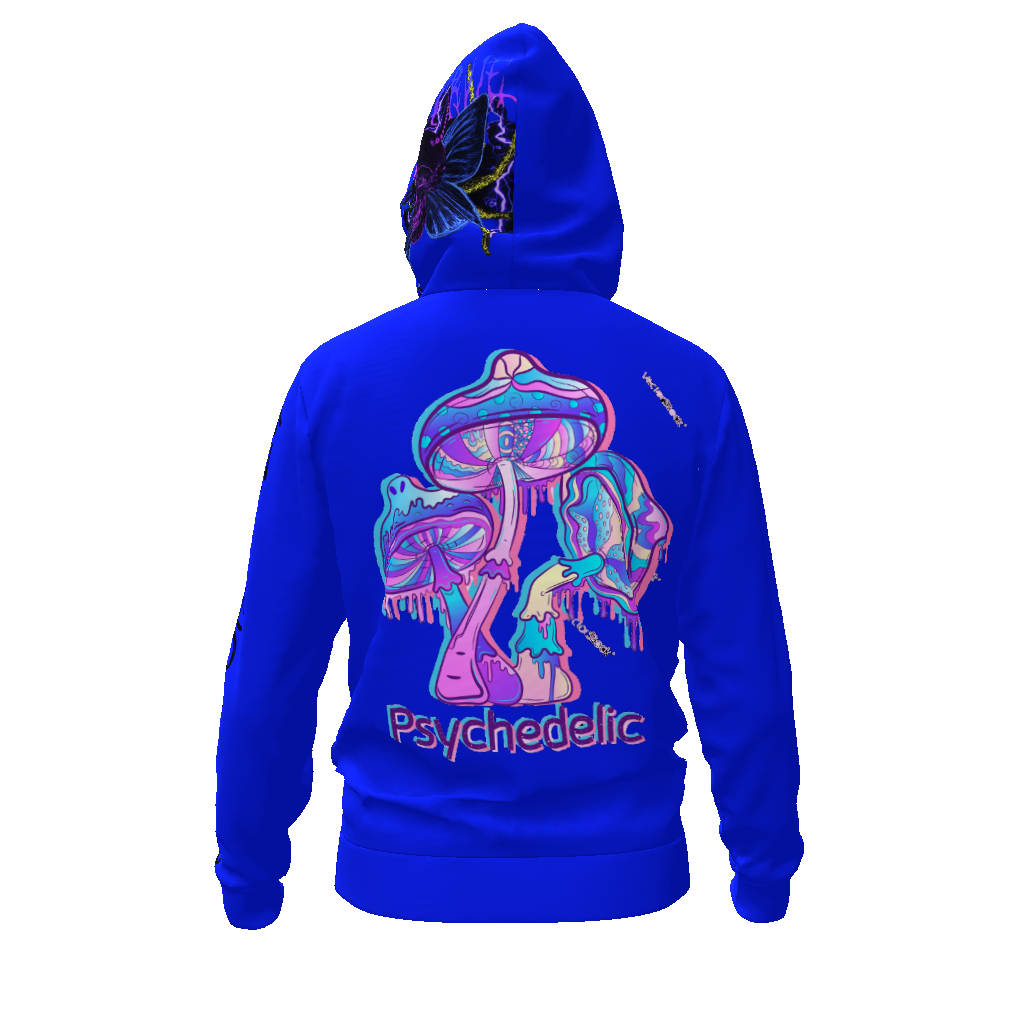 All-Over Print Men's Zip Hoodie