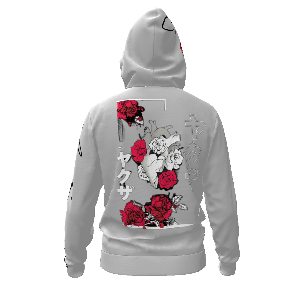 All-Over Print Men's Zip Hoodie