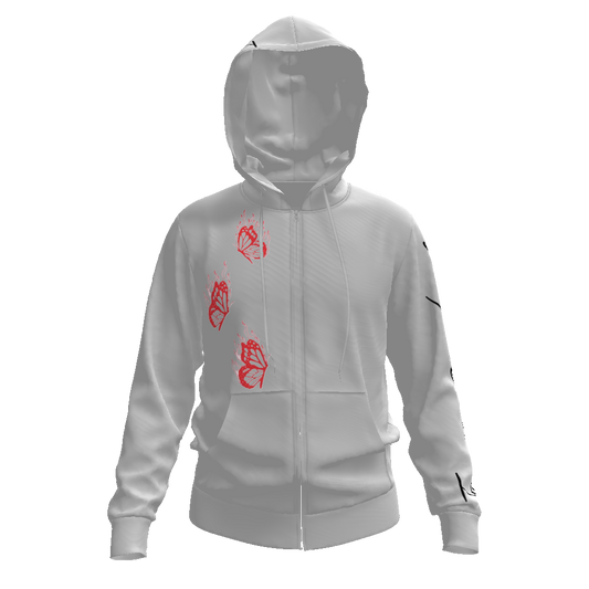 All-Over Print Men's Zip Hoodie